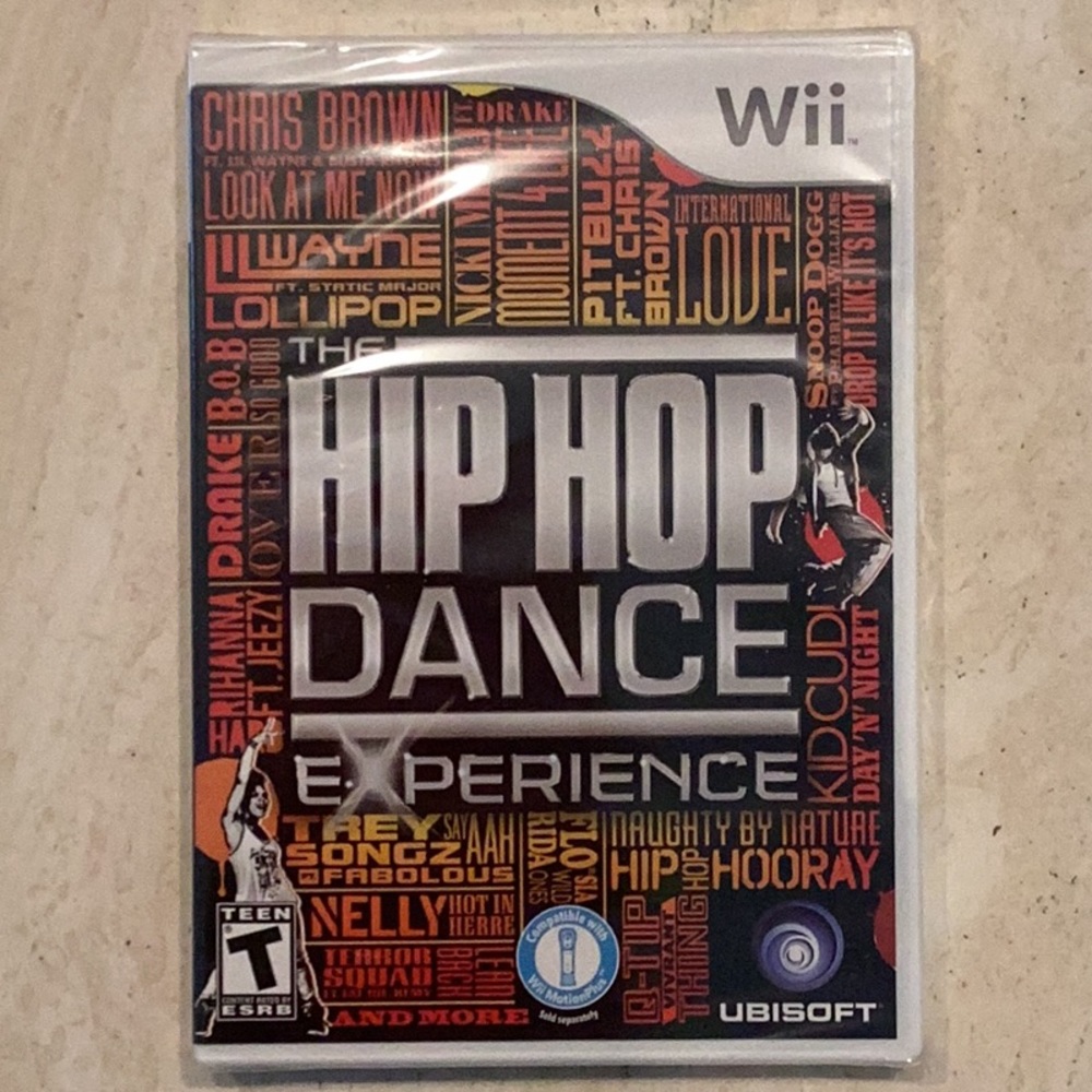 New The Hip Hop Dance Experience Wii Game Brand New Factory Sealed